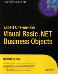 Expert One-on-One VB.NET Business Objects